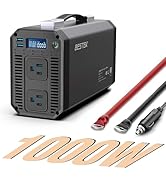 Amazon.co.jp: BESTEK 1000W 車載インバーター 純正正弦波 DC12Vから